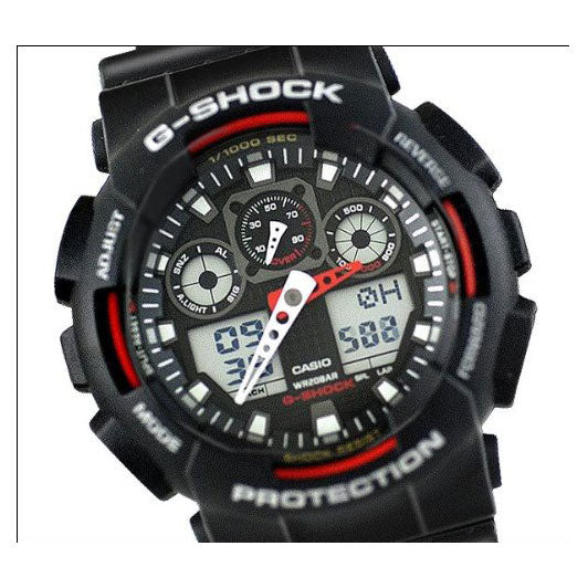 Casio GA100-1A4 Men's G-Shock Anti-Magnetic X-Large G Watch