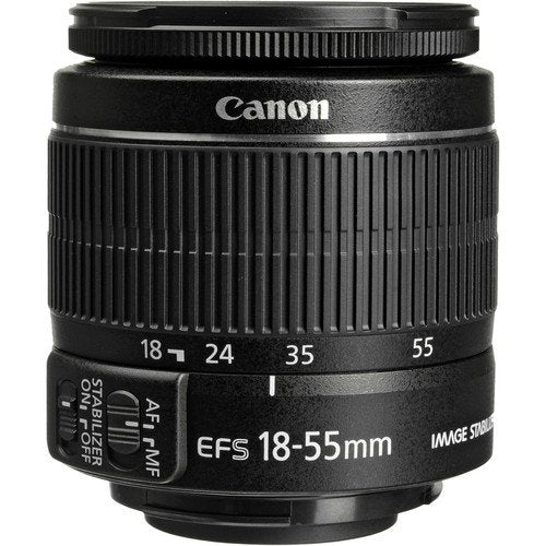 EF-S 18-55mm f/3.5-5.6 IS II I Lens for EOS Digital SLR Digital Cameras - Black