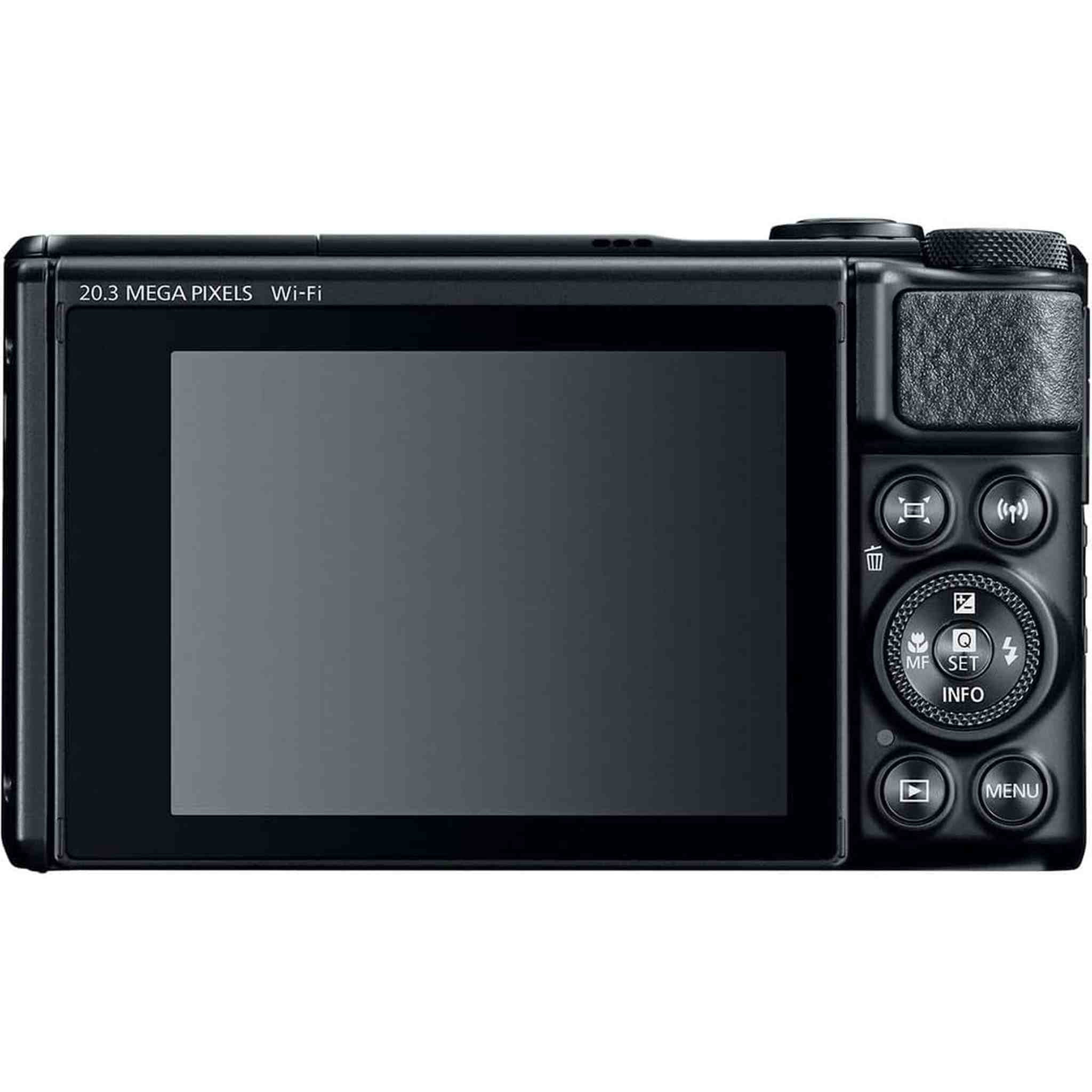 Canon PowerShot SX740 HS Digital Camera Black 2955C001 + 64GB Card + More - Reconditioned Canon