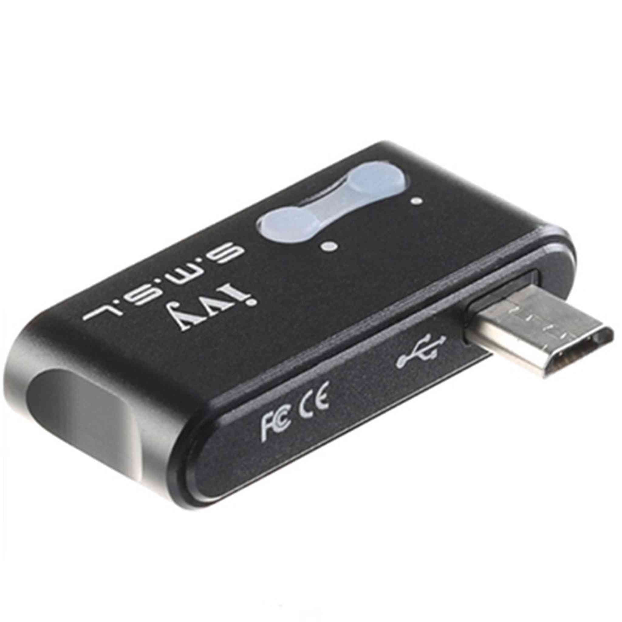 SMSL IVY DAC MINI Portable Audio Digital to Analog Converter, AMP Headphones Amplifier USB Input Support OTG only for Android Cellphones Black S.M.S.L
