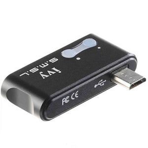 SMSL IVY DAC MINI Portable Audio Digital to Analog Converter, AMP Headphones Amplifier USB Input Support OTG only for Android Cellphones Black S.M.S.L