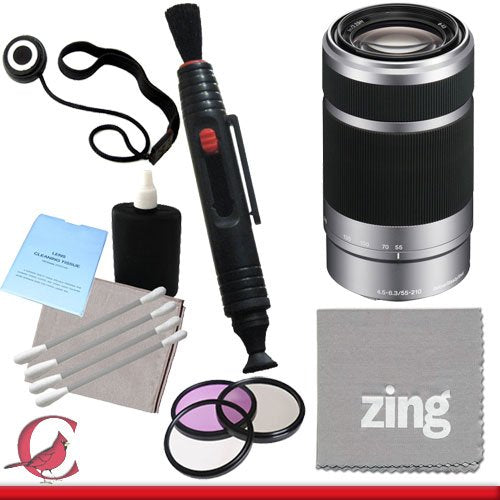 Sony SEL55210 55-210mm f/4.5-6.3 Lens Package 2