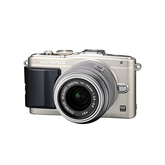 Olympus Mirrorless SLR E-PL6 with M Zuiko Digital 14-42mm Lens (Silver) - International Version