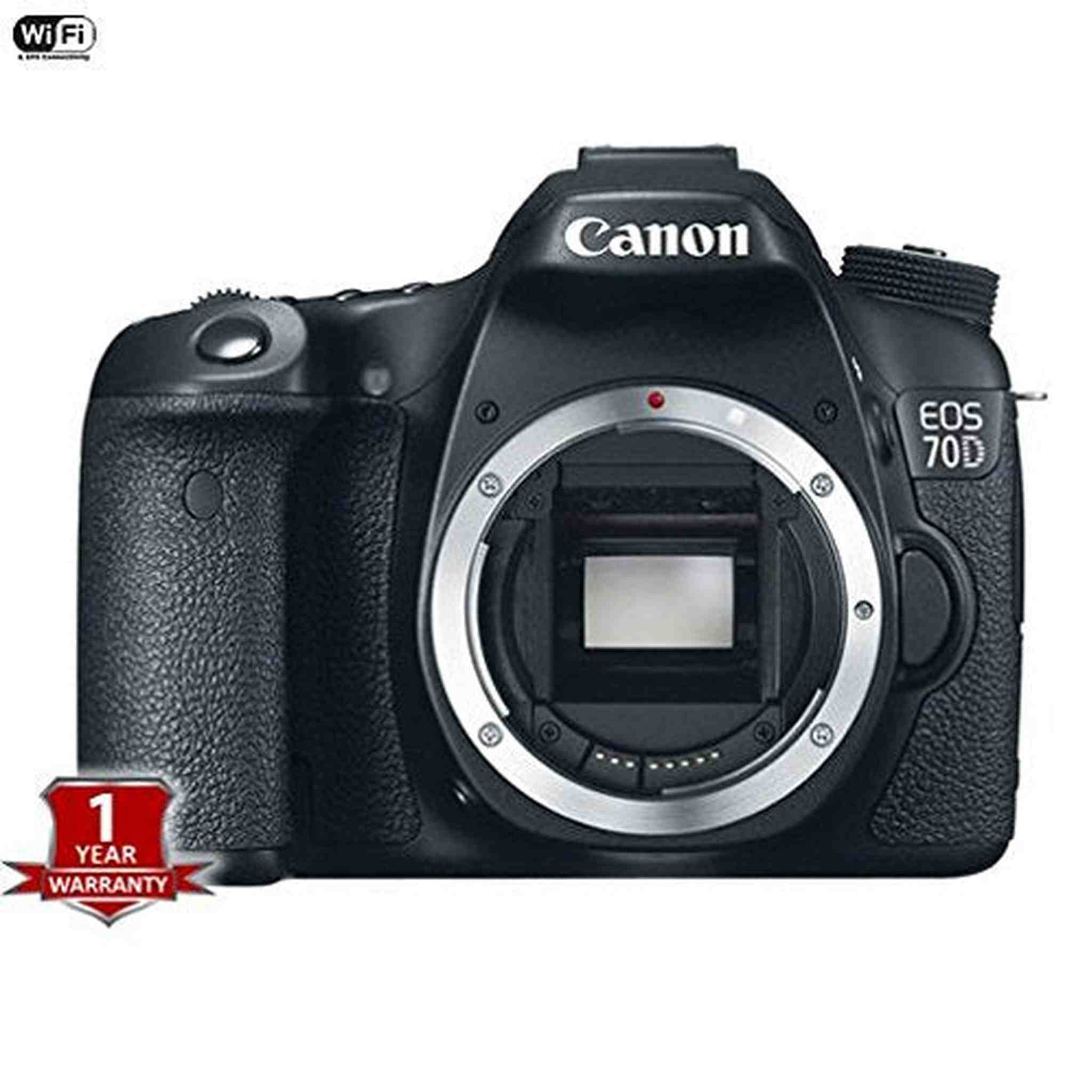Canon EOS 70D Digital SLR Camera Body Only International Version No Warranty Canon