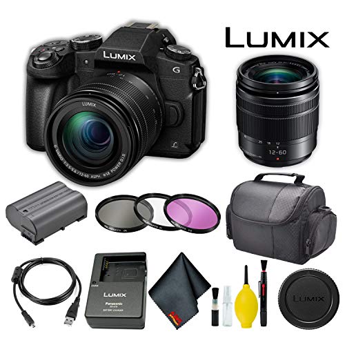 Panasonic Lumix DMC-G85MK Mirrorless Digital Camera with 12-60mm Lens Standard Bundle