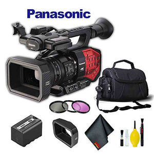 Panasonic AG-DVX200 4K Camcorder with Four Thirds Sensor and Integrated Zoom Lens Standard Bundle Panasonic