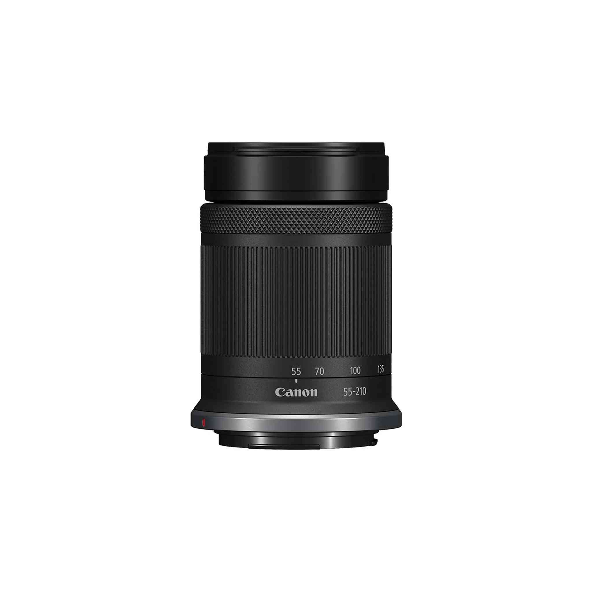 Canon RF-S55-210mm F5-7.1 is STM Telephoto Zoom Lens for Canon APS-C Mirrorless RF Mount Cameras, Compact, Lightweight, Optical Image Stabilization, Landscape, Portrait, & Travel Photos/Videos, Black