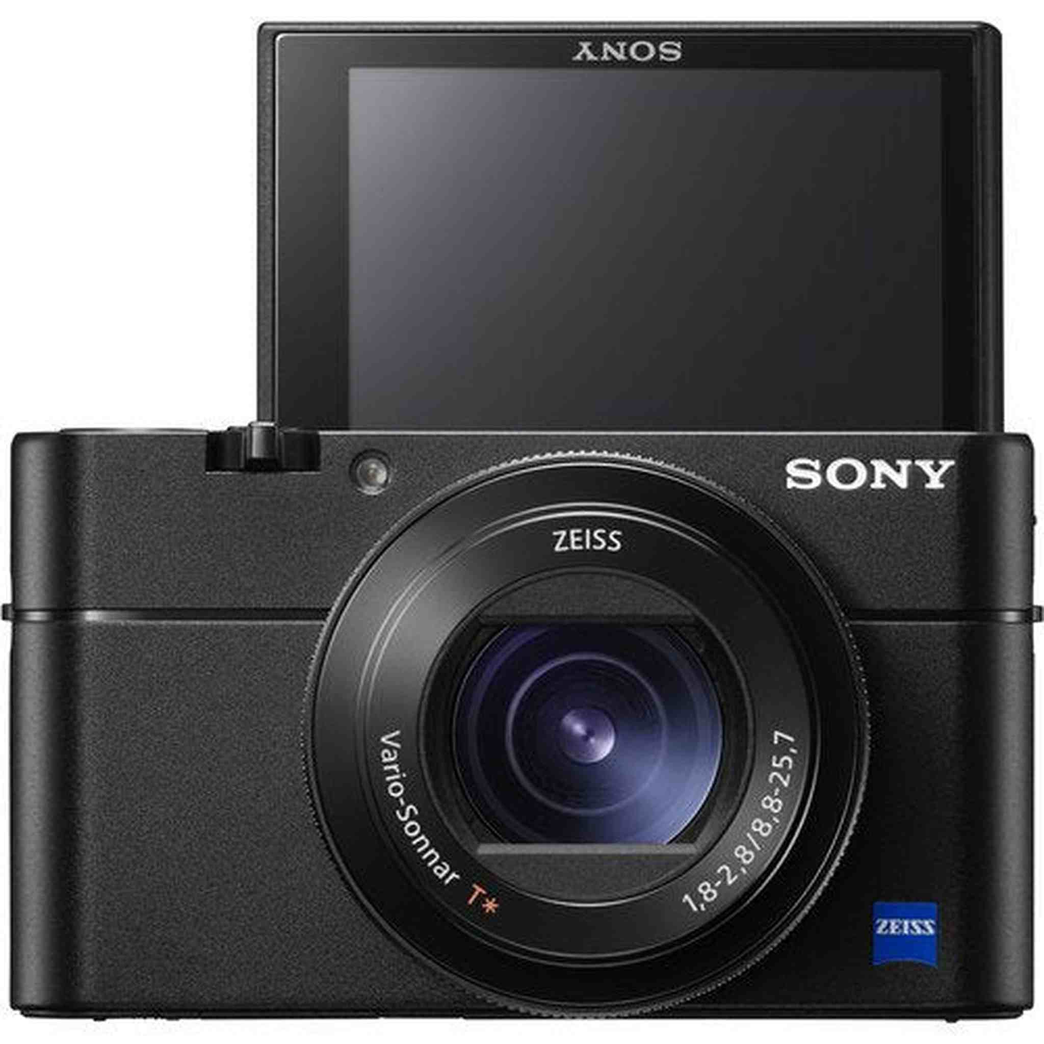 Sony Cyber-Shot DSC-RX100 V 20.1 MP Digital Still Camera with 3" OLED, flip Screen, WiFi, and 1 Sensor DSCRX100M5/B