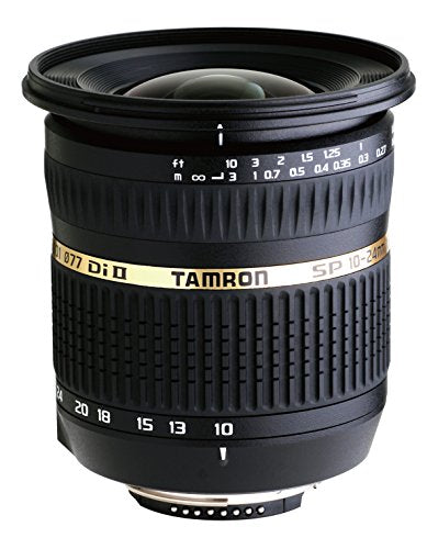 Tamron SP AF 10-24mm f / 3.5-4.5 DI II Zoom Lens For Canon DSLR Cameras
