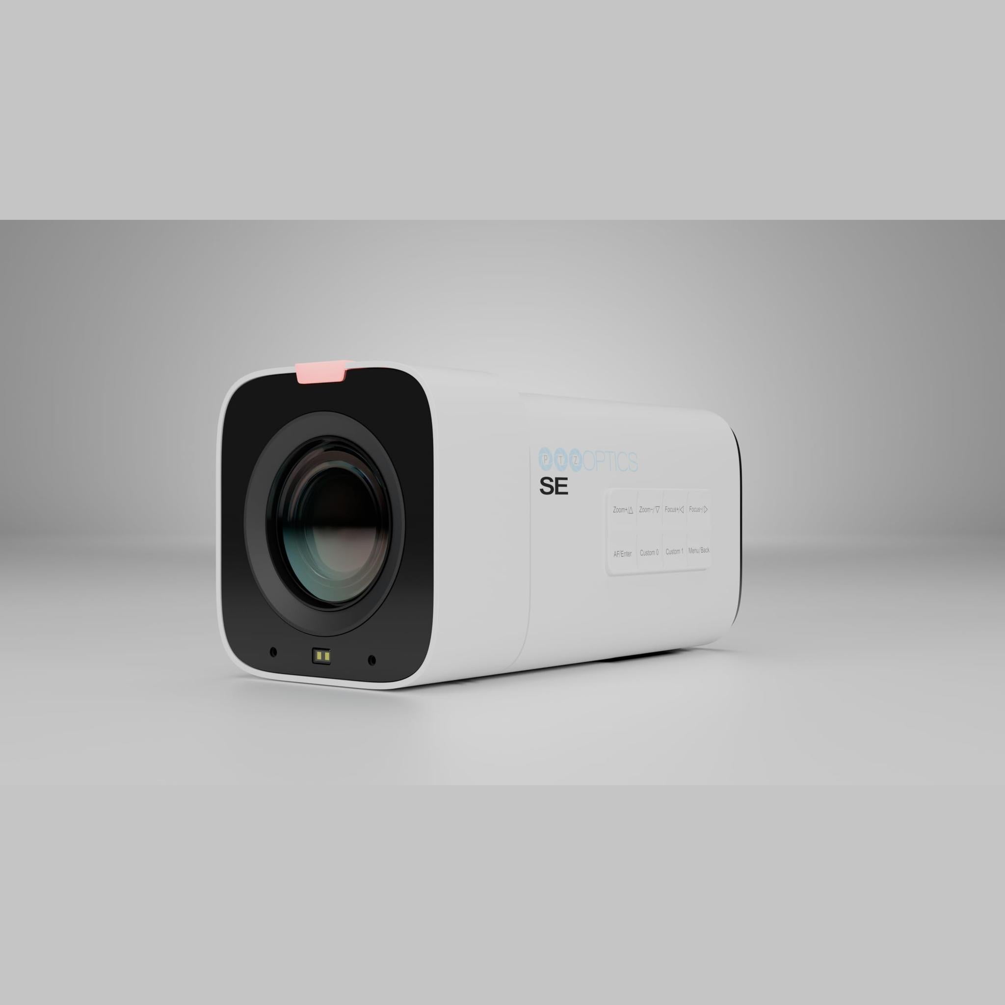 PTZOptics Studio SE Professional Camera, 1080p, NDI HX3, 12X/20X Zoom, HDMI, SDI, USB, IP Output 20X, White