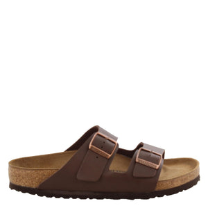 Birkenstock Women's Arizona Birko-Flo Dark Brown Birko-flor Sandals - 40R EU US Men's 7-7.5, US Women's 9-9.5