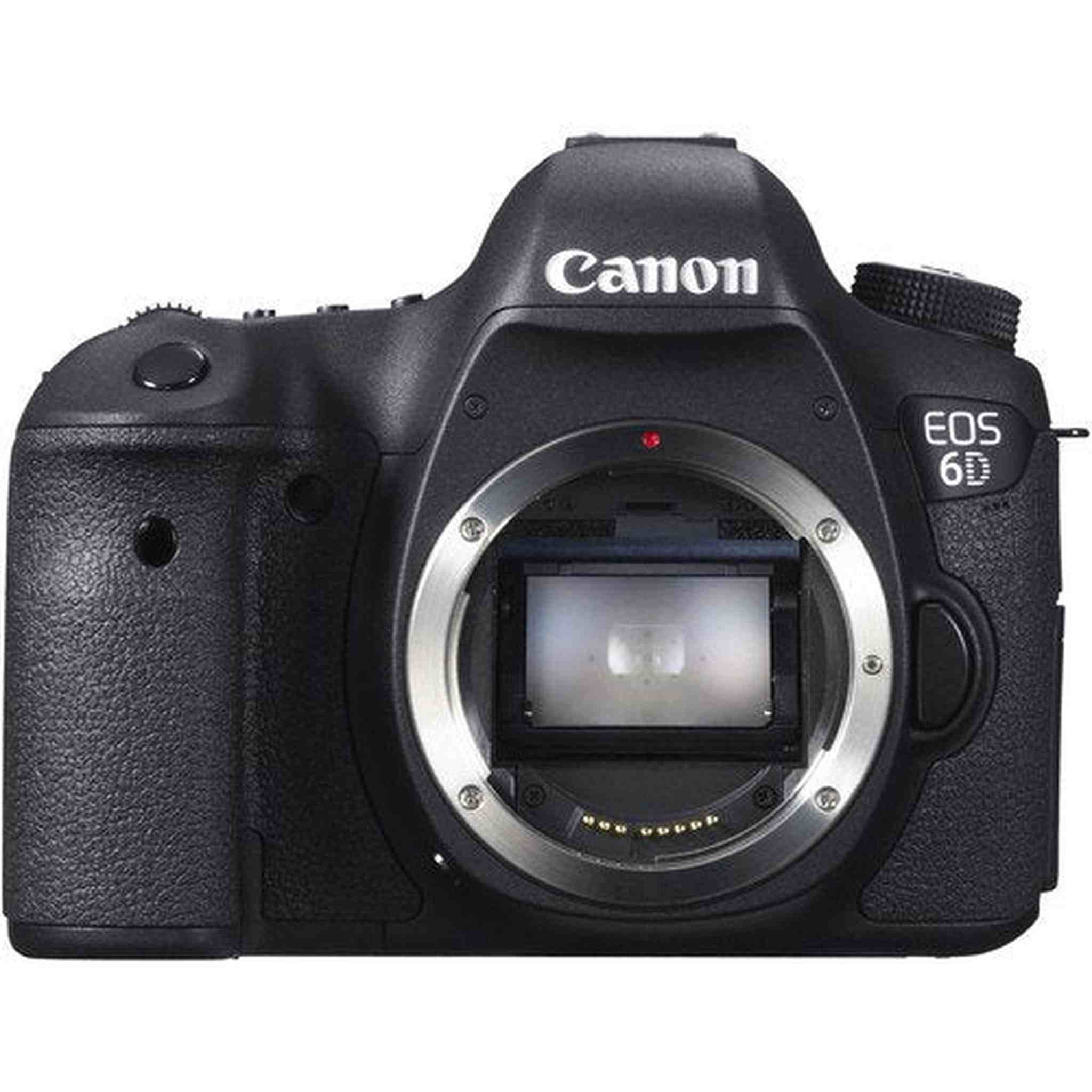 Canon EOS 6D DSLR Camera 8035B002 W/Bag, Extra Battery, LED Light, Mic, Filters and More - Advanced Bundle - Used Canon