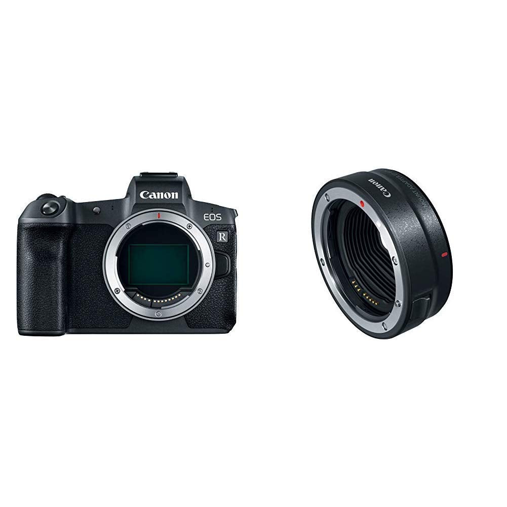 Canon EOS R Mirrorless Digital Camera w/Mount Adapter EF-EOS R