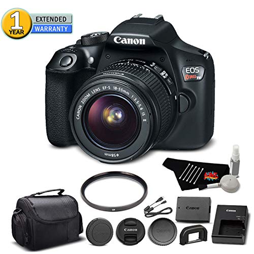 Canon EOS Rebel T6 Digital SLR Camera 1159C003 with 18-55mm f/3.5-5.6 is II Lens - Starter Bundle