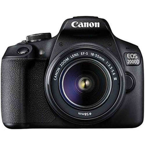 Canon EOS 2000d Rebel T7 EF18-55mm + EF 75-300mm Double Zoom KIT Canon