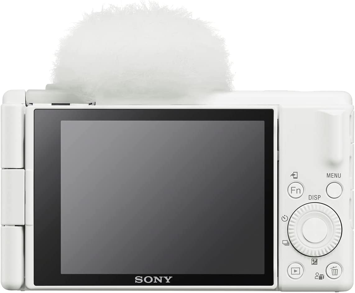 Sony ZV-1 II Vlog Camera for Content Creators and Vloggers White