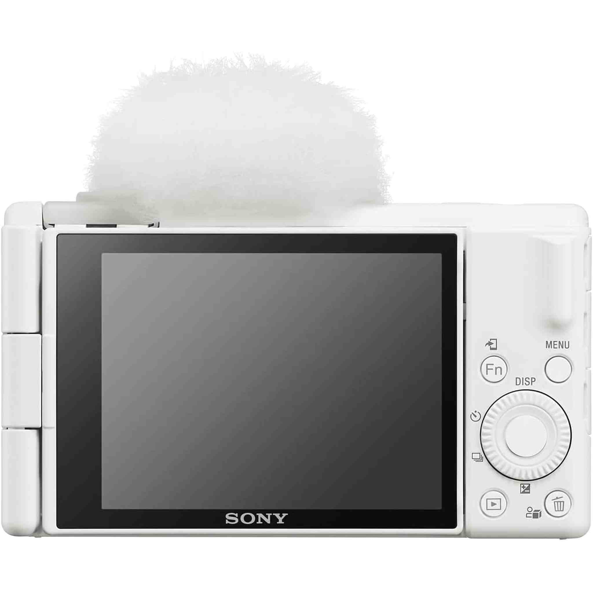Sony ZV-1 II Vlog Camera for Content Creators and Vloggers White