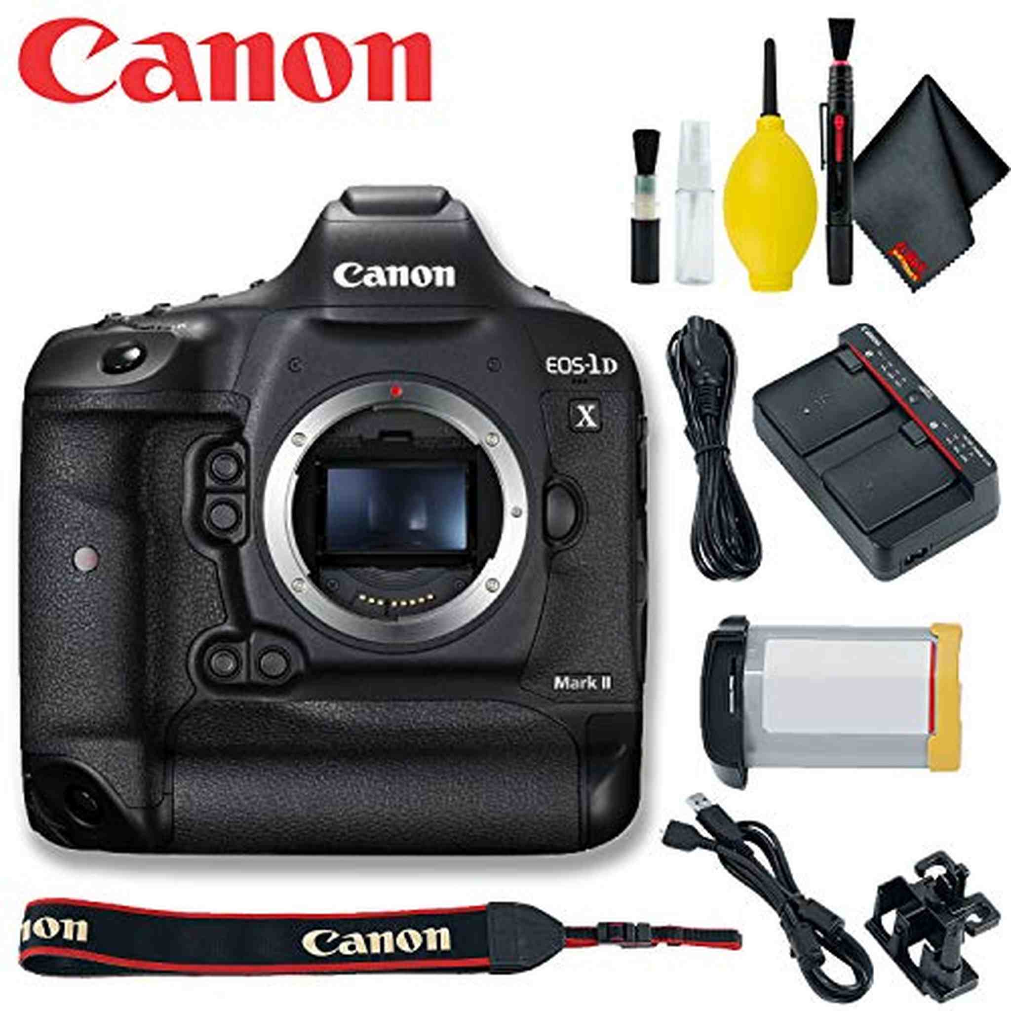 Canon EOS-1D X Mark II DSLR Camera Base Kit International Model