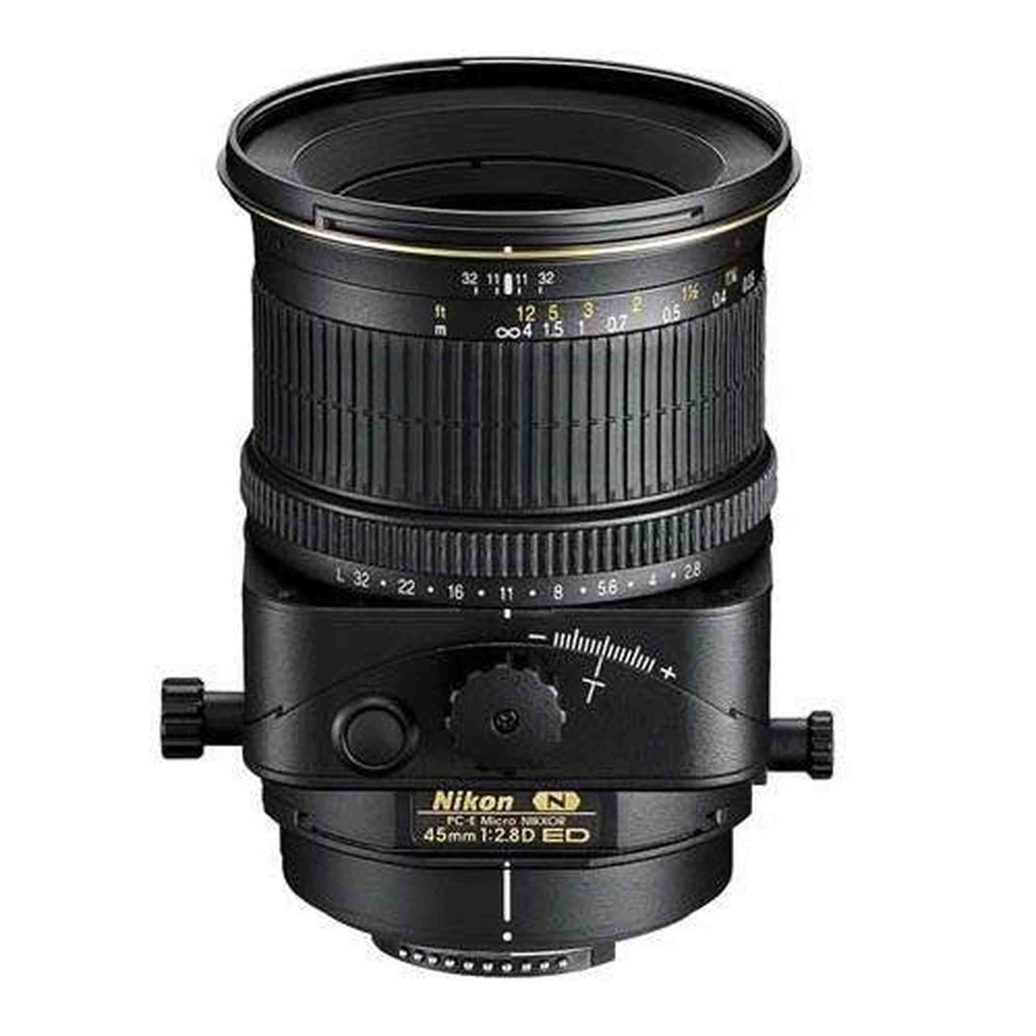 Nikon 45mm f/2.8 Perspective Control-E Nikkor Aspherical Manual Focus Lens - International Version No Warranty Nikon
