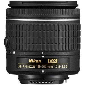 Nikon AF-P DX NIKKOR 18-55mm f/3.5-5.6G Lens Renewed - Reconditioned Nikon