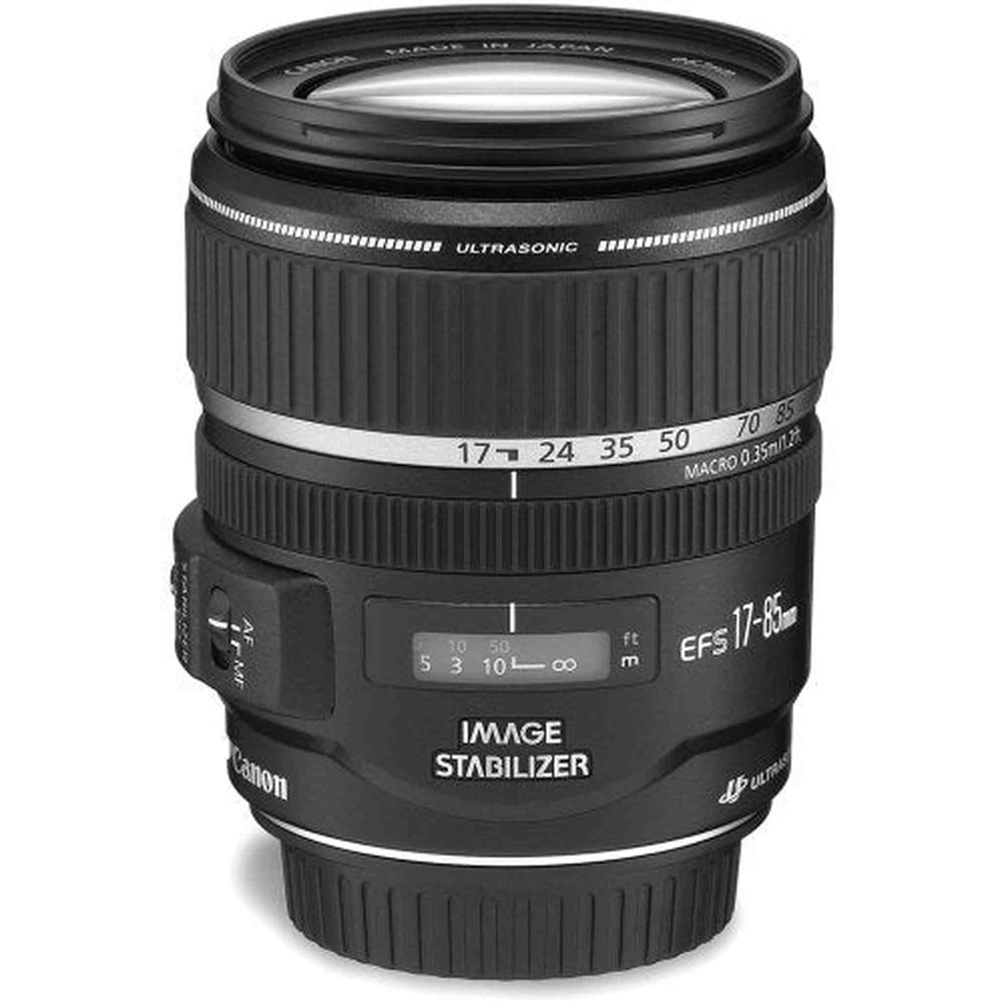 Canon EF-S 17-85mm f/4-5.6 Image Stabilized USM SLR Lens for EOS Digital SLR's - White Box Bulk Packaging Canon