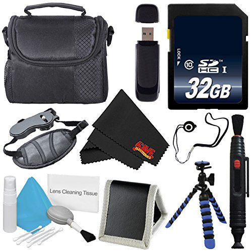 Accessory Kit for Nikon Coolpix B500,B700, P900, 32GB SDHC Class 10 Secure Digital High Speed Memory Card + Camera Case