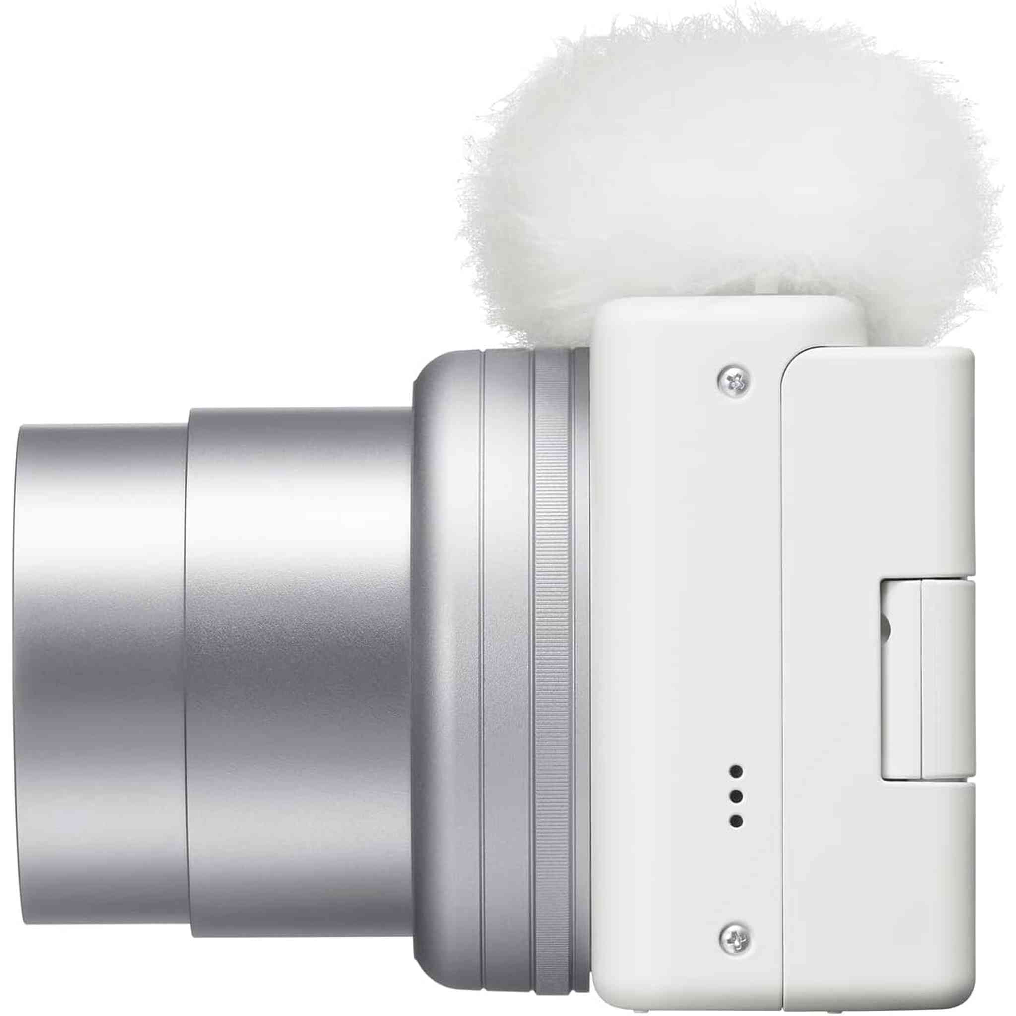 Sony ZV-1 II Vlog Camera for Content Creators and Vloggers White - Reconditioned Sony