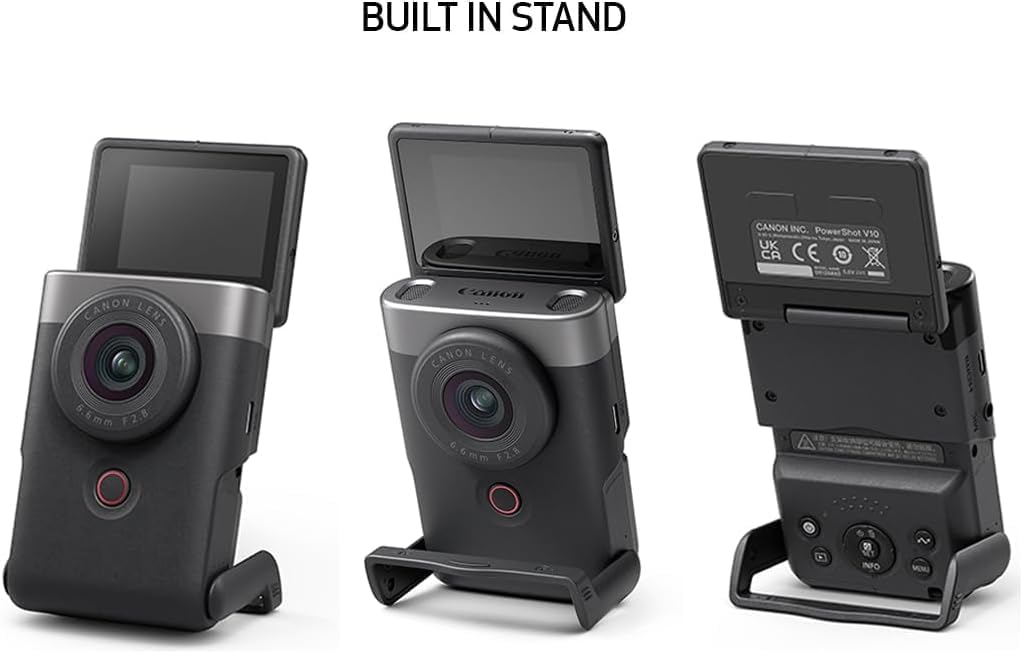 Canon PowerShot V10 Vlog Camera Black