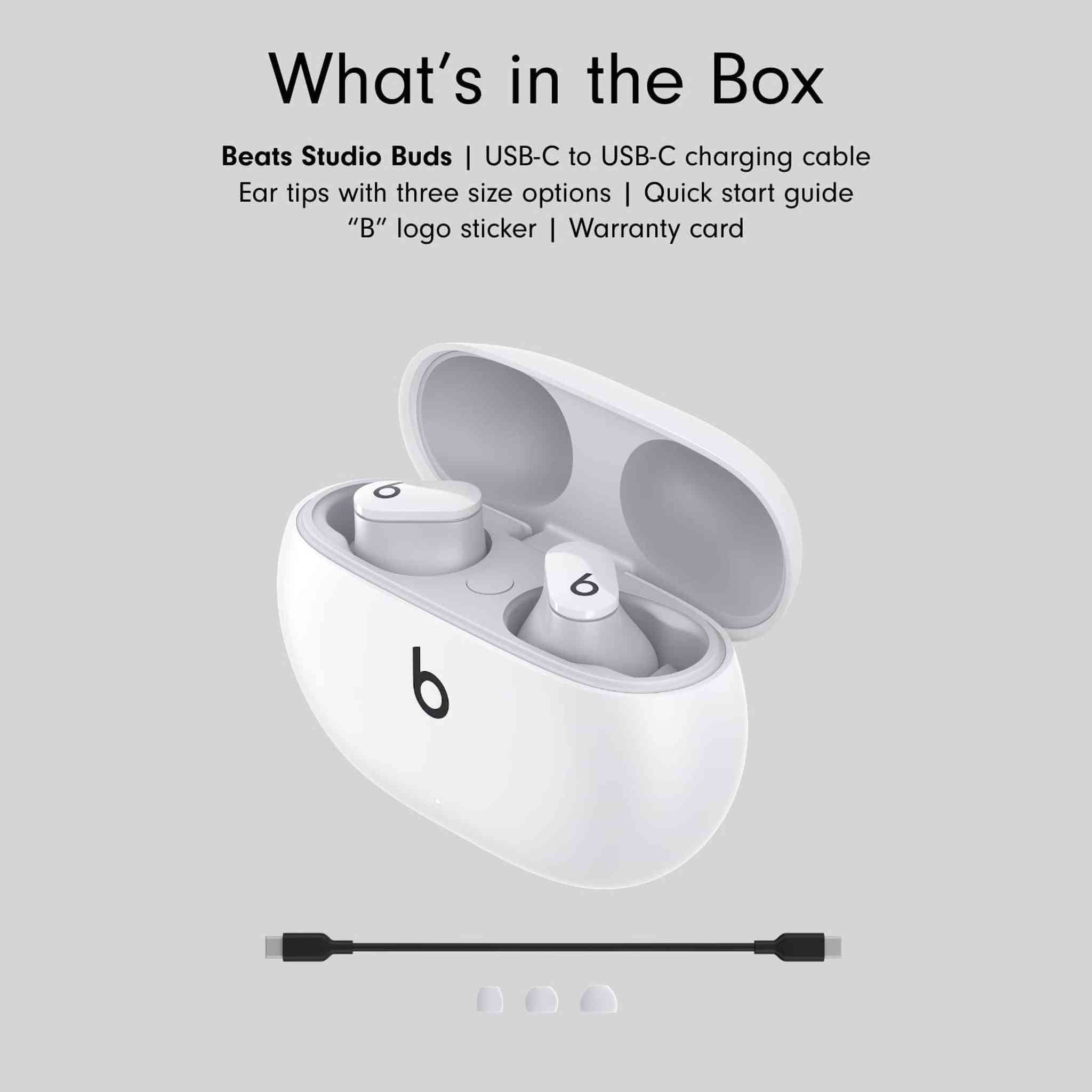 Beats Studio Buds True Wireless Earbuds - 8hr Battery, Microphone Asst Colors -