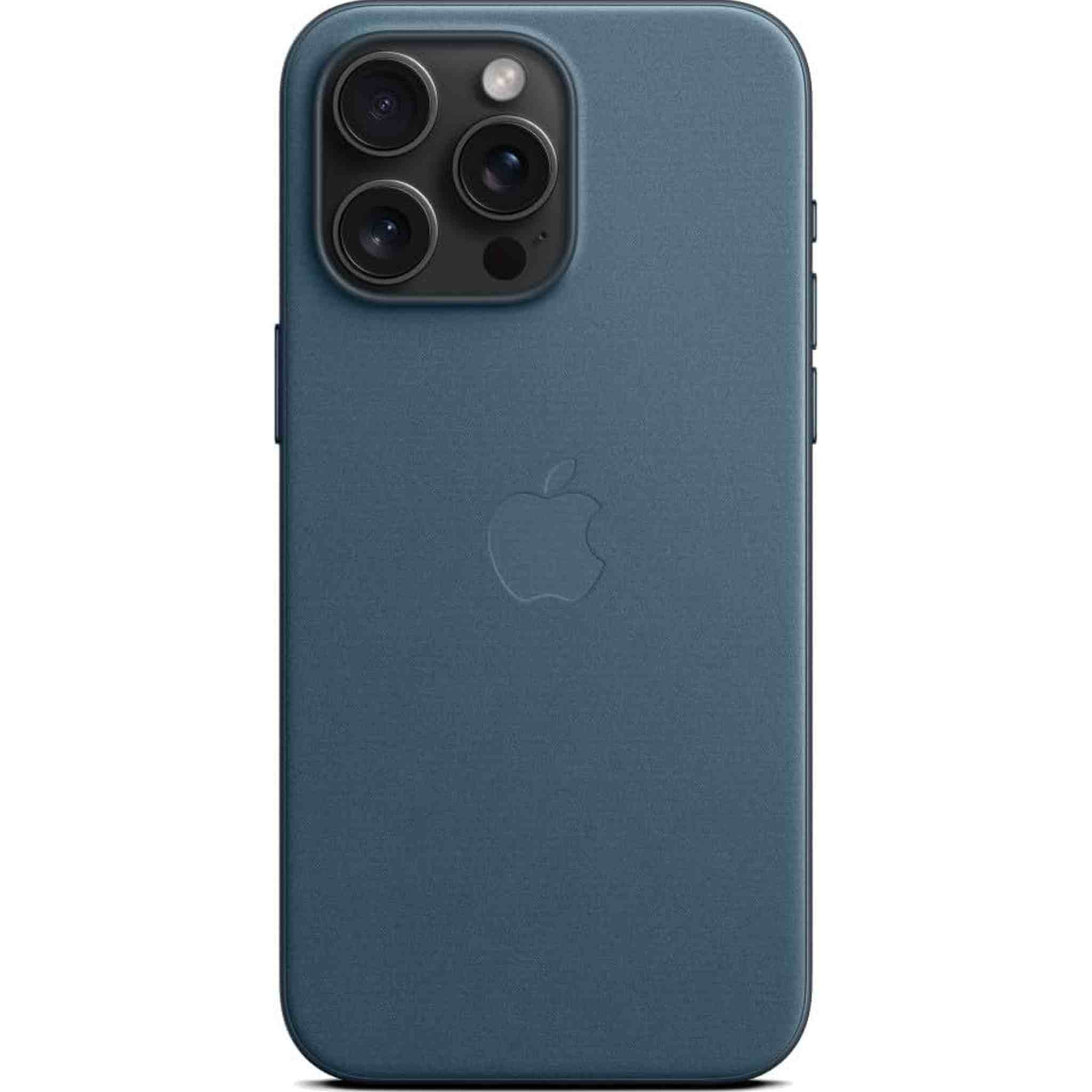 Apple iPhone 15 FineWoven Case with MagSafe - Pacific Blue