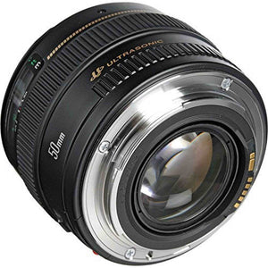 Canon EF 50mm f/1.4 USM Standard & Medium Telephoto Lens for Canon SLR Cameras - Fixed - Reconditioned Canon