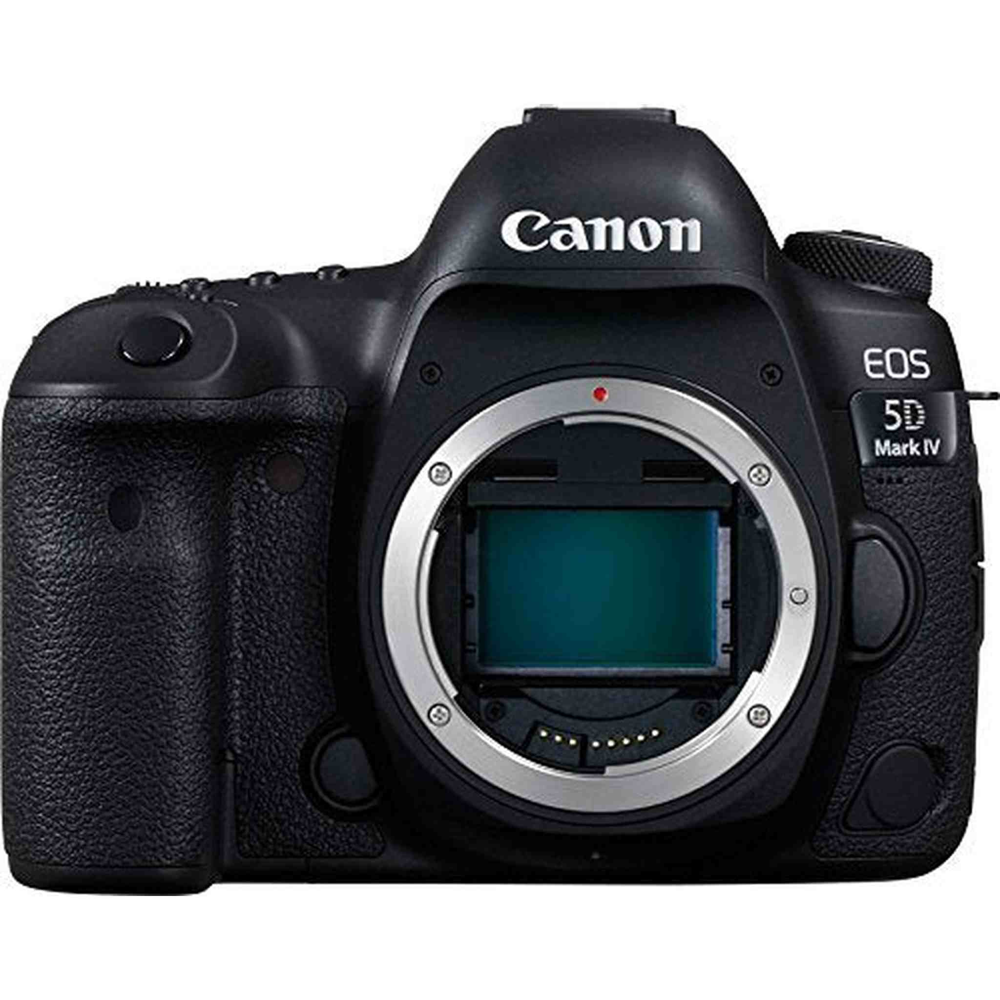 Canon EOS 5D Mark IV DSLR Body, BG-E20 Battery Grip, FotoPro X-Go Max Carbon Fib - Used Canon