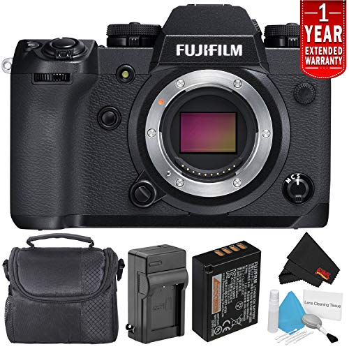 Fujifilm X-H1 Mirrorless Digital Camera (Body Only, 16568731) Bundle with Carrying Case