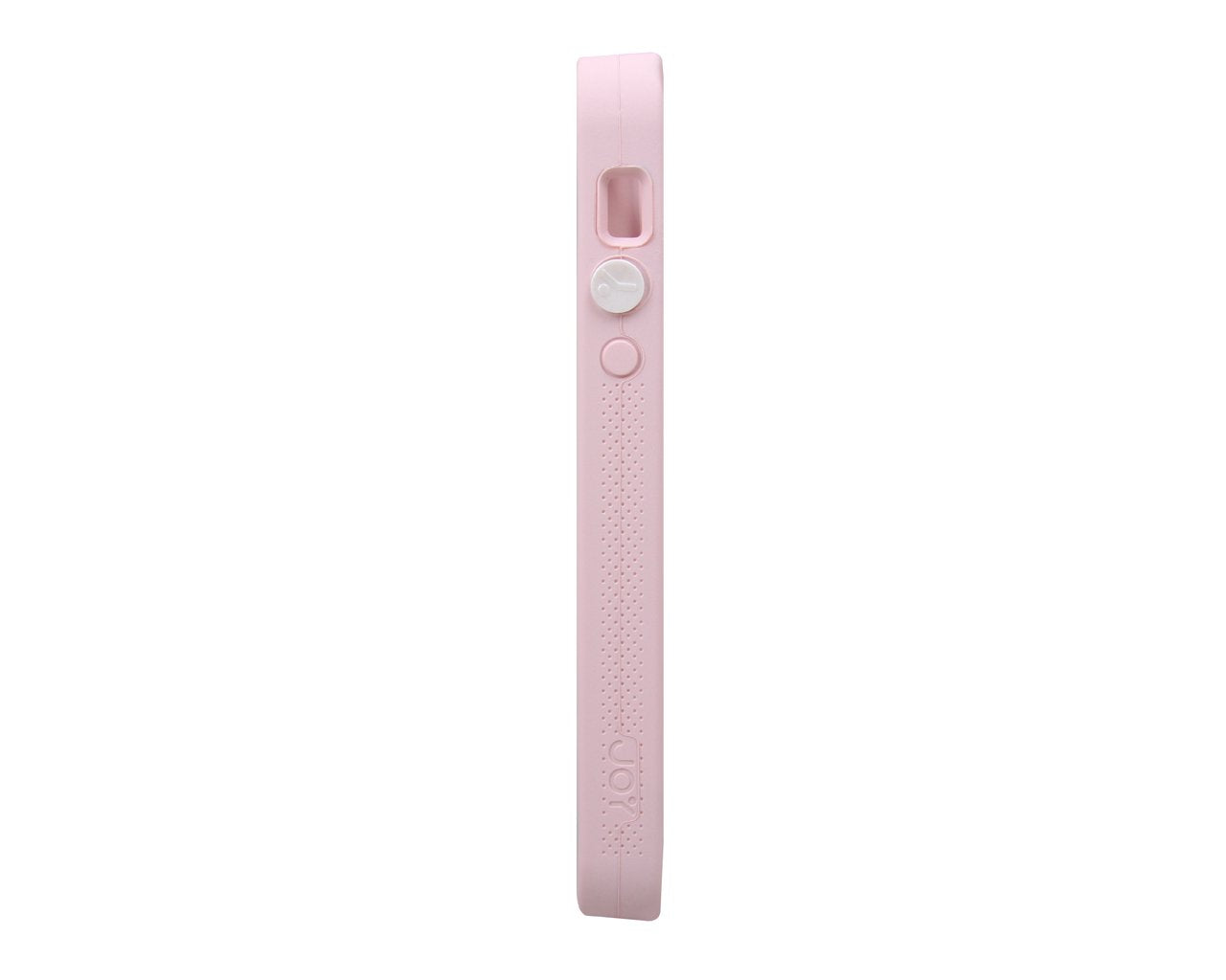 The Joy Factory Jugar Soft Silicone Case with Metal Frame for iPhone5/5S, CSD103 (Soft Pink)