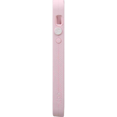 The Joy Factory Jugar Soft Silicone Case with Metal Frame for iPhone5/5S, CSD103 Soft Pink