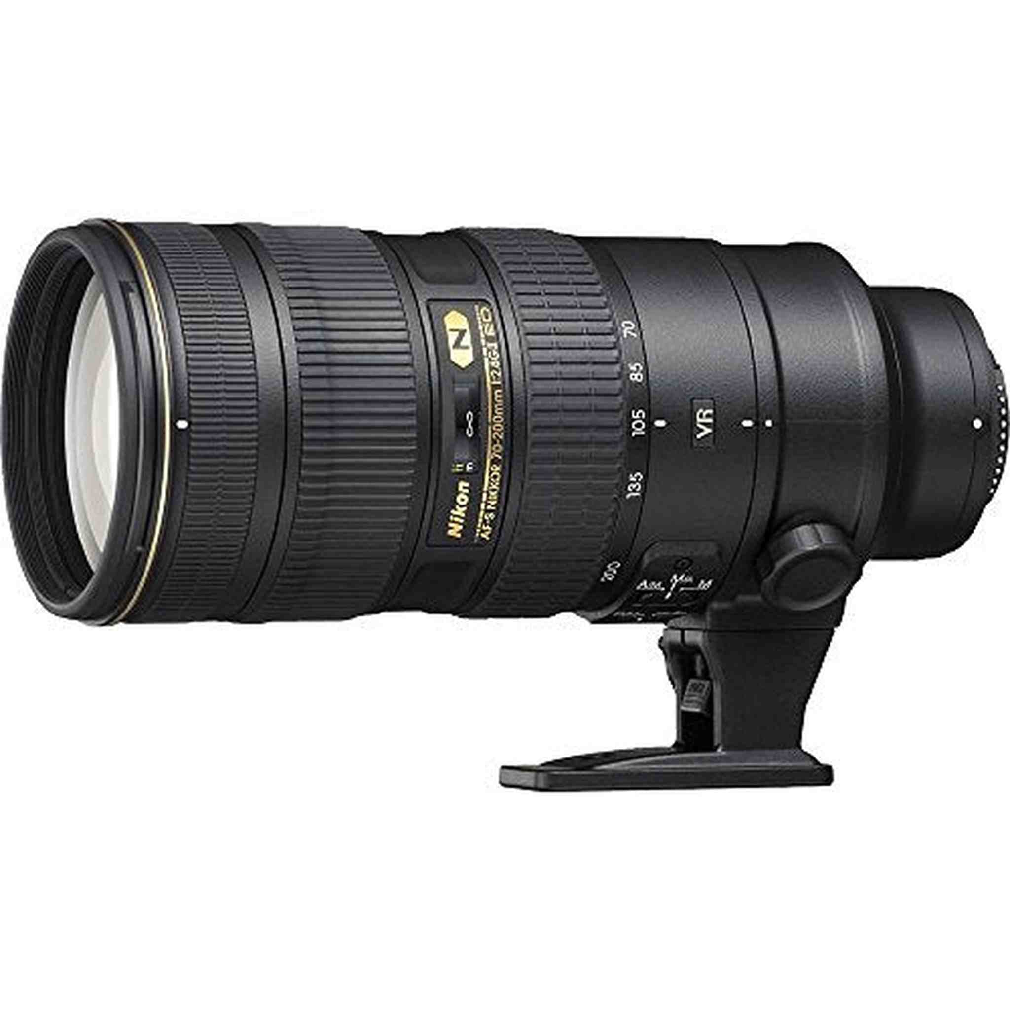 Nikon AF-S NIKKOR 70-200mm f/2.8G ED VR II - Black - Reconditioned Nikon