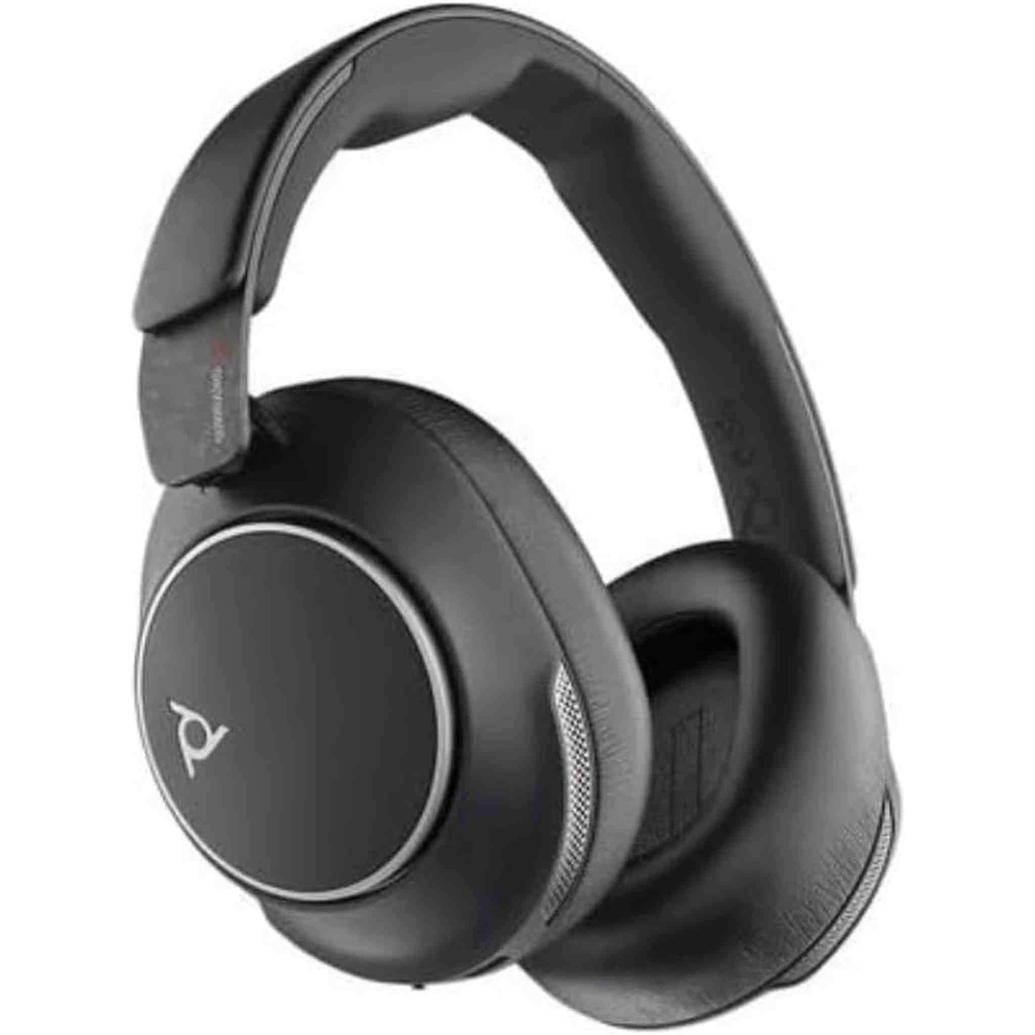 Poly Plantronics + Polycom Voyager Surround 80 UC,USB-C, USB-C/A Adapter, VS80T, BT700C , Black, WW Poly Plantronics + Polycom