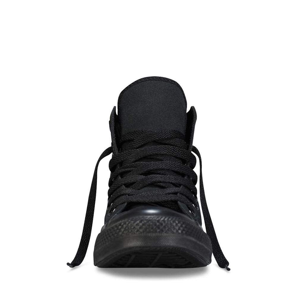 Converse Unisex Chuck Taylor® All Star® Core Hi Monochrome Black Men's 8, Women's 10 Medium