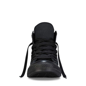 Converse Unisex Chuck Taylor® All Star® Core Hi Monochrome Black Men's 8, Women's 10 Medium
