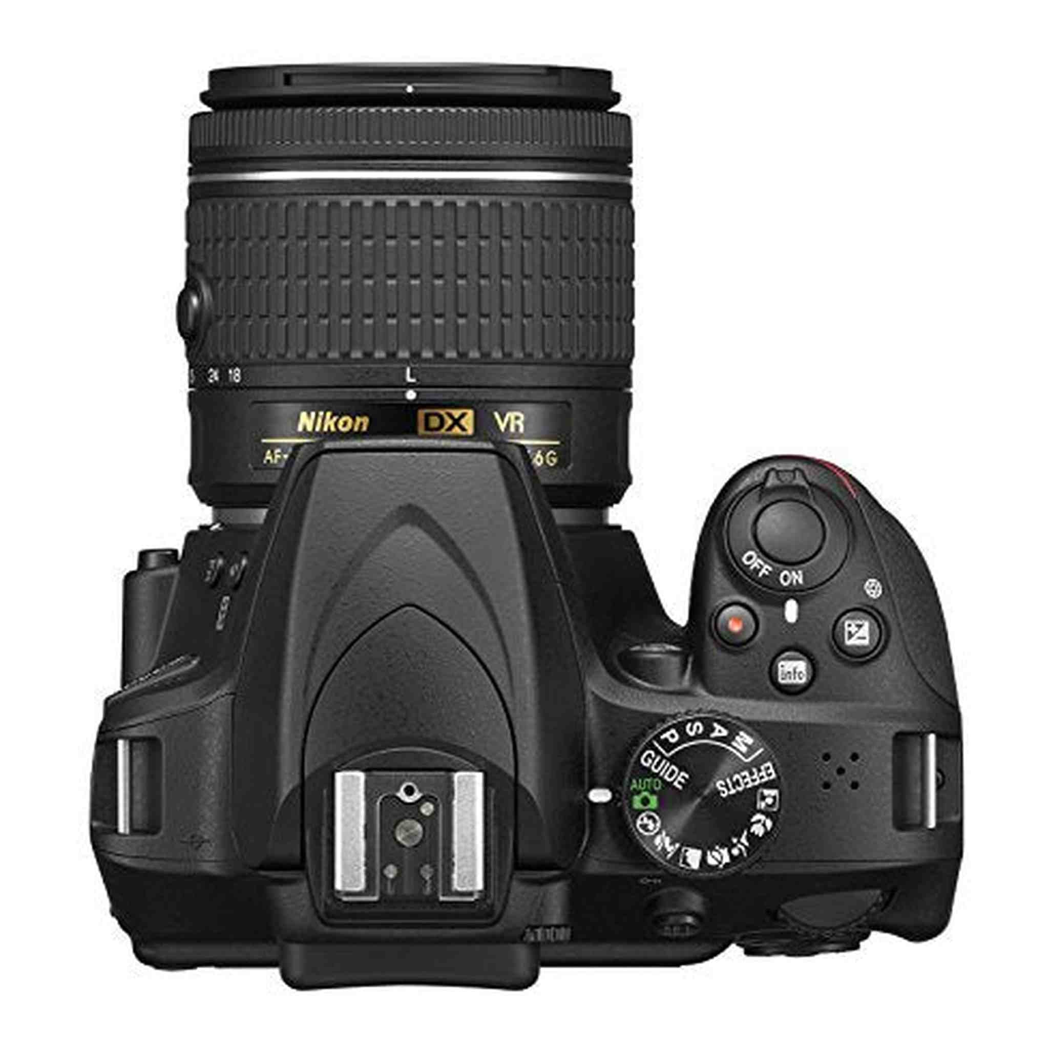 Nikon D3400 w/ AF-P DX NIKKOR 18-55mm f/3.5-5.6G VR Black - Used Nikon