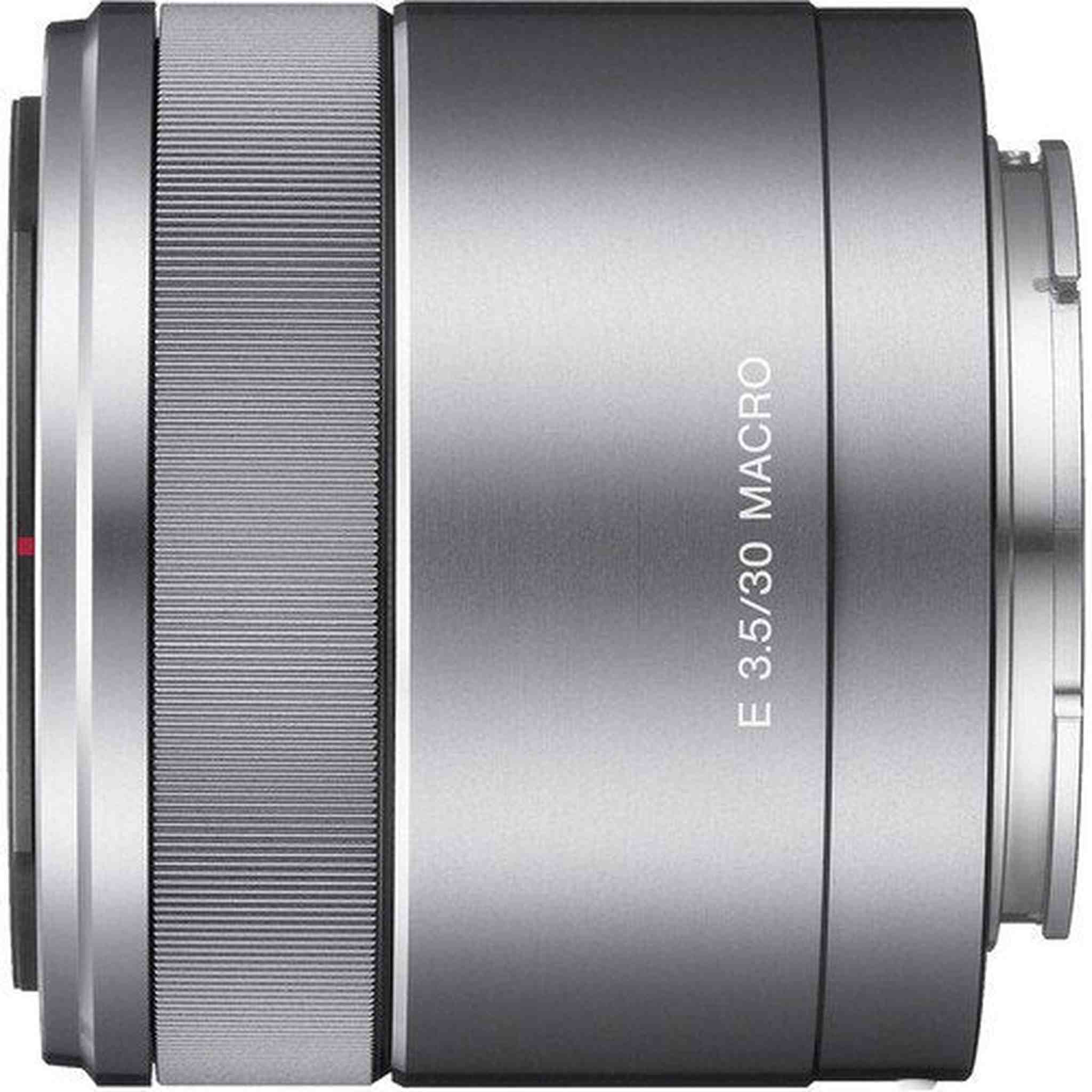 SONY SEL 30MM F/3.5 NEX Lens + Deluxe Lens Cleaning Kit
