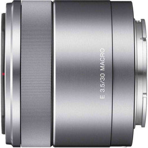 SONY SEL 30MM F/3.5 NEX Lens + Deluxe Lens Cleaning Kit