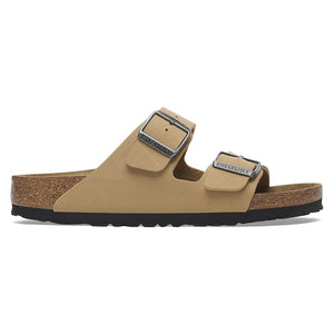 Birkenstock Unisex Arizona BS Birko-Flor Latte Cream Sandals 9 W / 7 M US