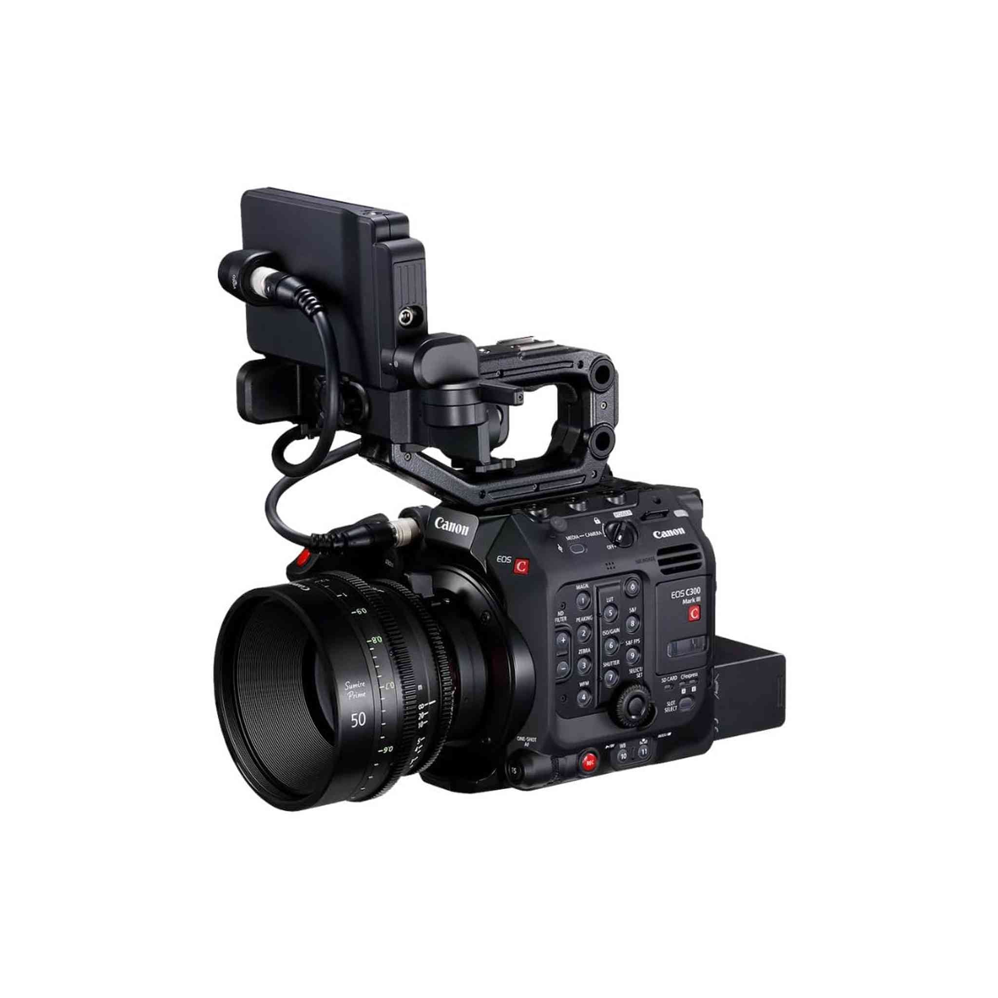 Canon EOS C300 Mark III Digital Cinema Camera Body EF Mount