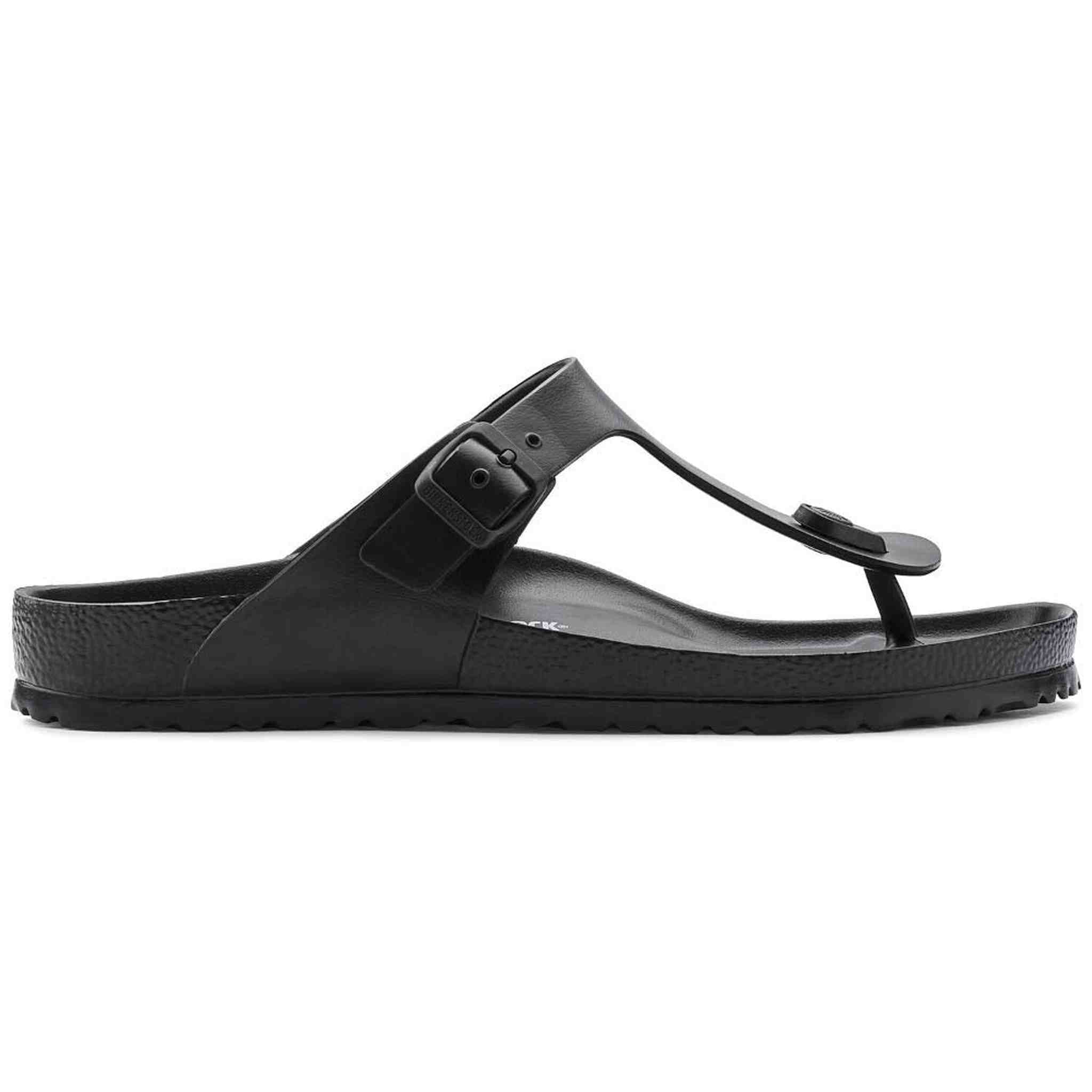 Birkenstock Essentials Unisex Gizeh EVA Sandals Black 43 R EU US Men's 10-10.5 Birkenstock