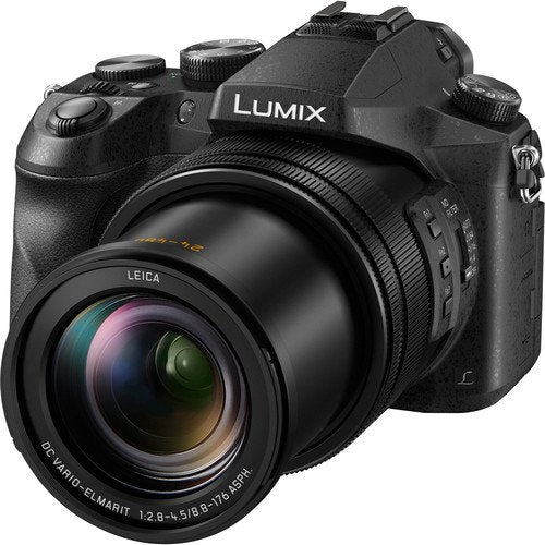 PANASONIC LUMIX DMC-FZ2500 4K Point and Shoot Camera w/20X Leica DC Vario-ELMARIT F2.8-4.5 Lens - International Version Pro Bundle