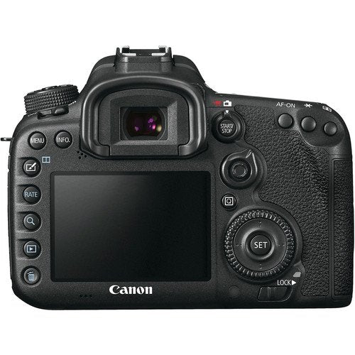 Canon EOS 7D Mark II DSLR Camera Body Only Memory Accessory Bundle (International Model)