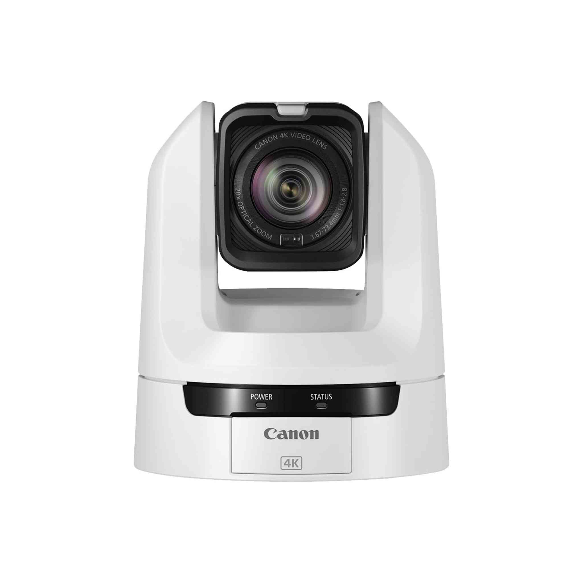 Canon CR-N100 PTZ Camera White , 20x Optical Zoom, 4K UHD Video, Professional Productions, House of Worship, Education, Broadcast, Corporate, Events Canon