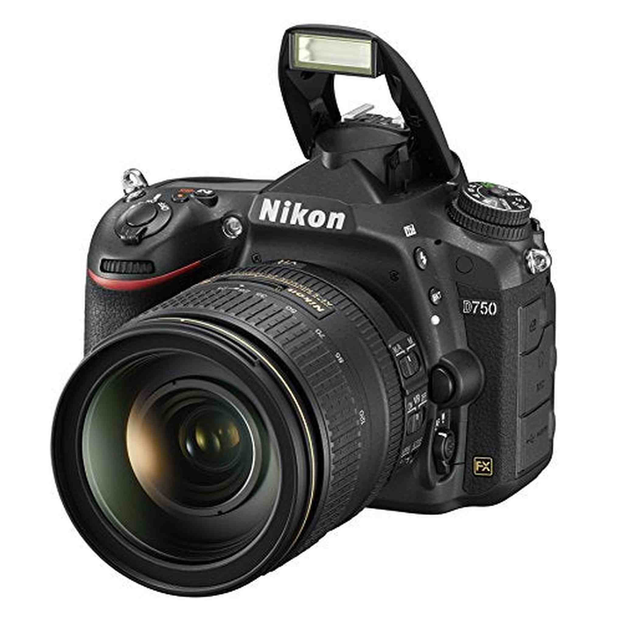 Nikon D750 FX-format Digital SLR Camera w/ 24-120mm f/4G ED VR Auto Focus-S NIKKOR Lens - Used Nikon