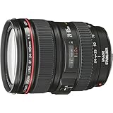 Canon EF 24-105mm f/4 L IS USM Lens for Canon EOS SLR Cameras - White Box Bulk Packaging